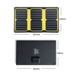 Solarbrother 16 watt solar panel rental dimension