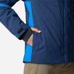 Rossignol men's ski jacket rental function jkt dark navy details (3)
